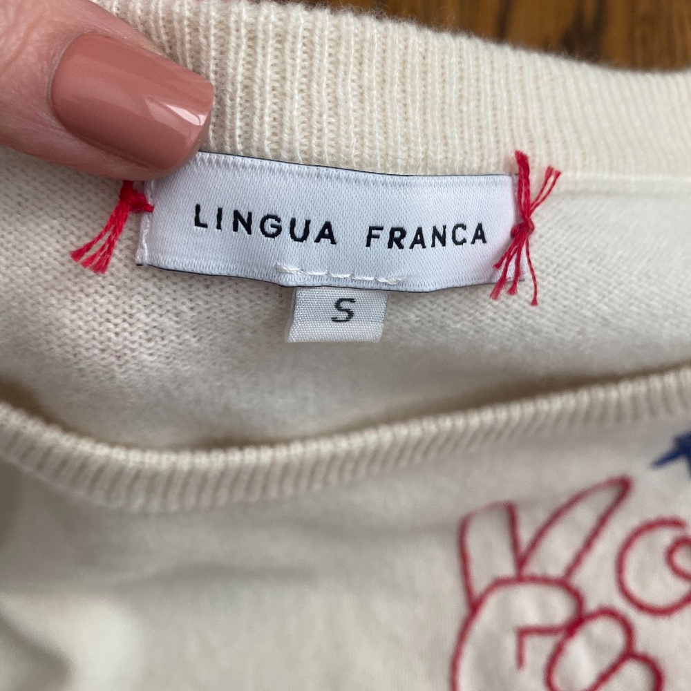 Lingua Franca NYC Vote Crewneck - Picture 4 of 4